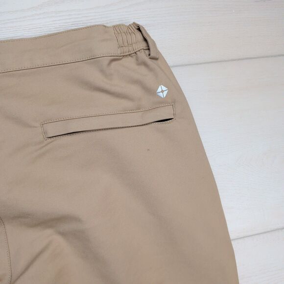 Thousand Miles All Day Pants Mens M 32X29 Khaki Performance Stretch Casual - Picture 7 of 14
